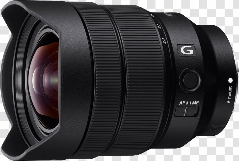Sony FE 12-24mm F/4.0 G Zoom Lens Camera Wide-angle Ultra Wide Angle - Hood - Accelerated Reading Tests Transparent PNG