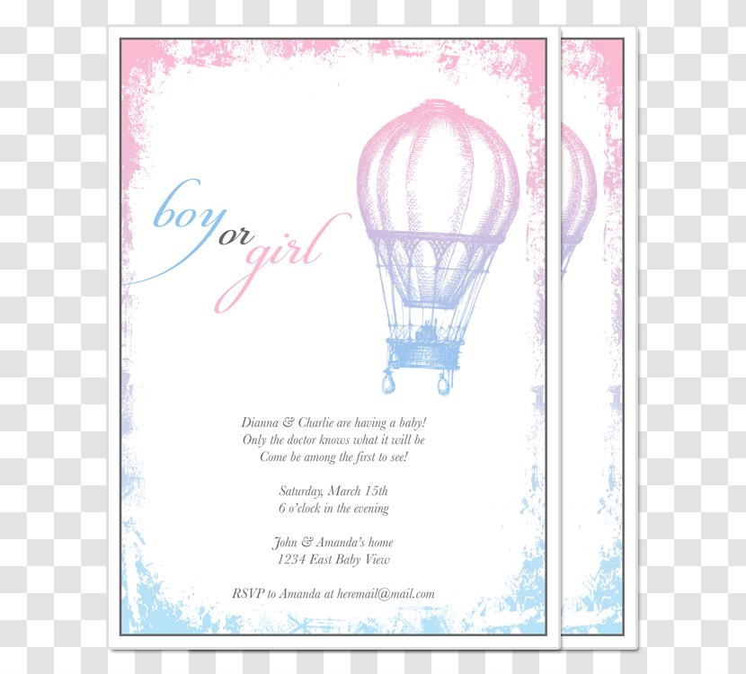 Gender Reveal Baby Shower Balloon Party Favor Transparent PNG