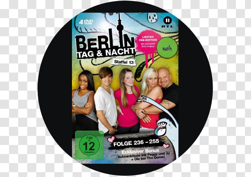 Reality Television Soap Opera DVD RTL II - Berlin Tag Nacht - Dvd Transparent PNG