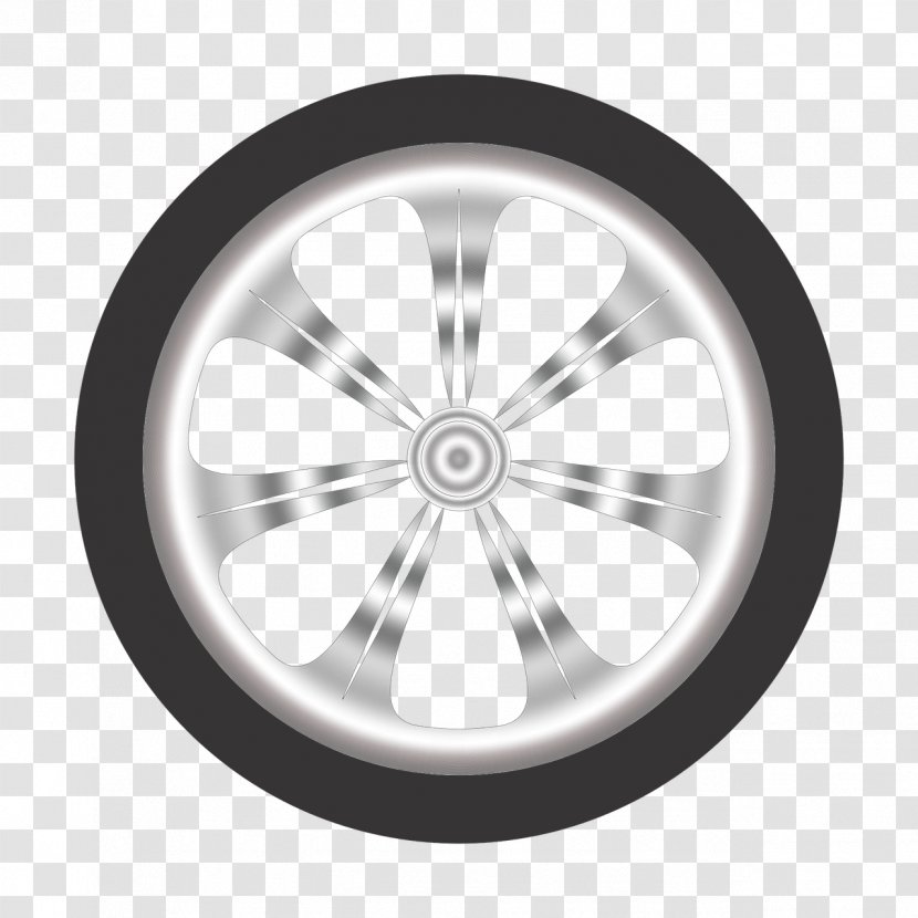 Alloy Wheel Car Tire - Hubcap Transparent PNG