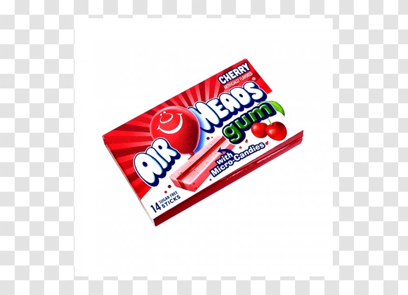 Laffy Taffy Chewing Gum AirHeads Candy - Cherry Transparent PNG