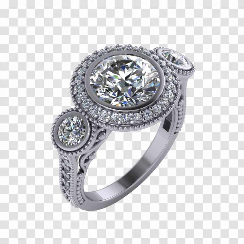 Engagement Ring Wedding Tacori Computer-aided Design - Metal Transparent PNG