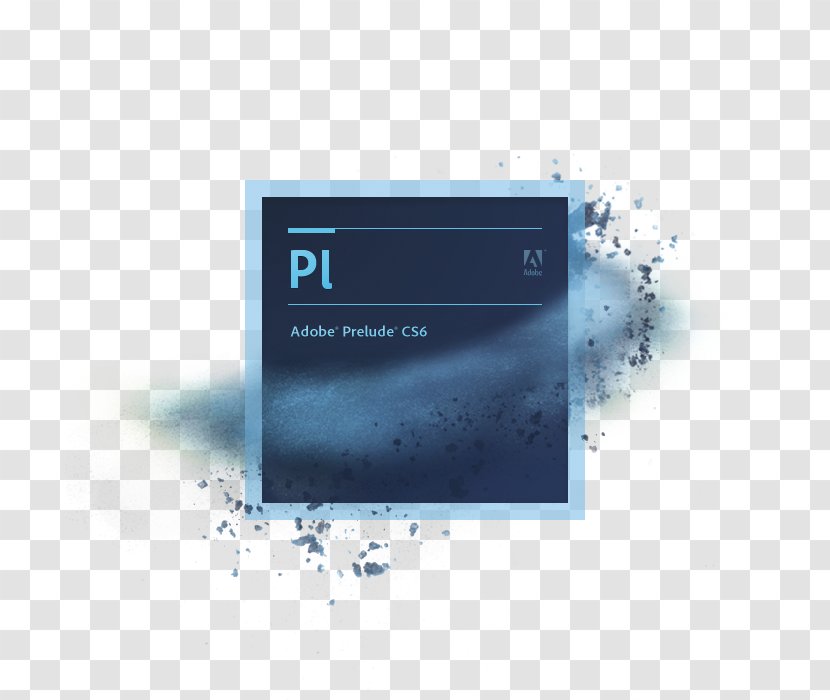 Adobe Systems Prelude Splash Screen Company - Blue - Brand Transparent PNG