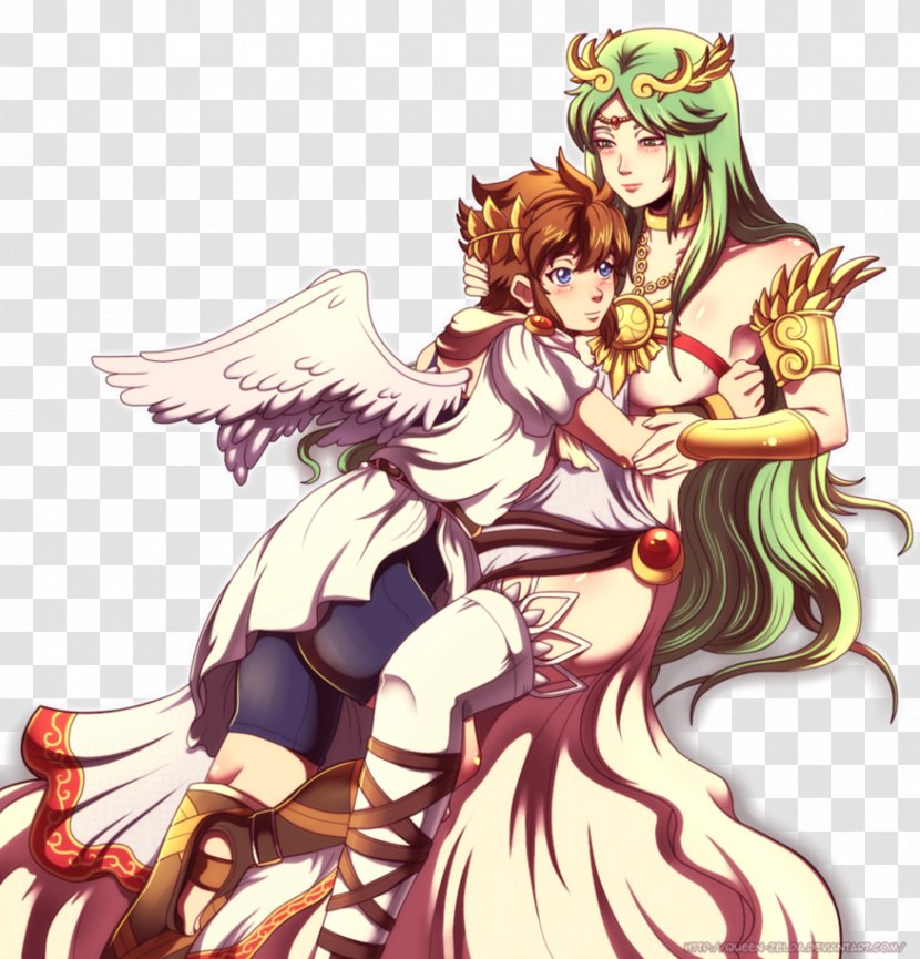 Kid Icarus Super Smash Bros. For Nintendo 3DS And Wii U Project M Palutena Pit - Heart - The Legend Of Zelda Transparent PNG