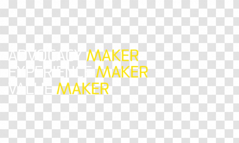 Logo Brand Font - Yellow - Design Transparent PNG