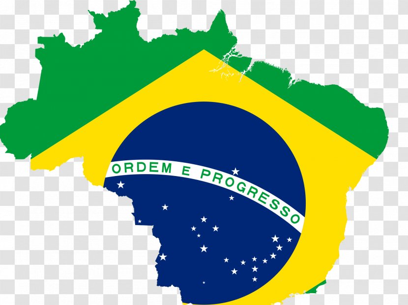 Flag Of Brazil Clip Art Map Transparent PNG