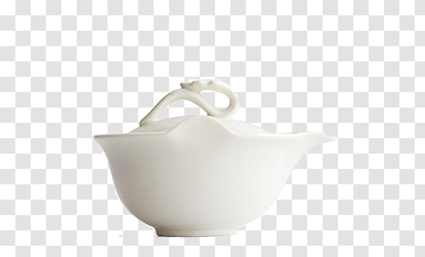 Teapot Ceramic Kettle - Cup - Jade Porcelain Tureen With God Transparent PNG