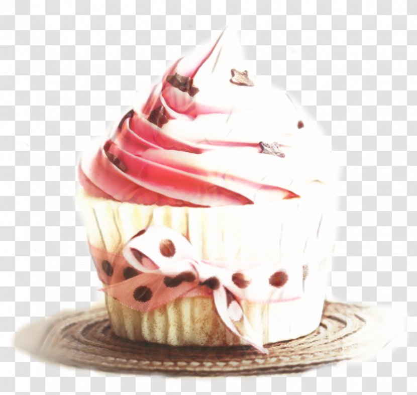 Buttercream Cupcake Whipped Cream Frozen Dessert - Birthday Cake Transparent PNG