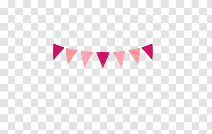 Paper Bunting Party Garland Birthday - Wedding - Material Transparent PNG