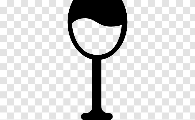 Wine Glass Table-glass - Black And White Transparent PNG