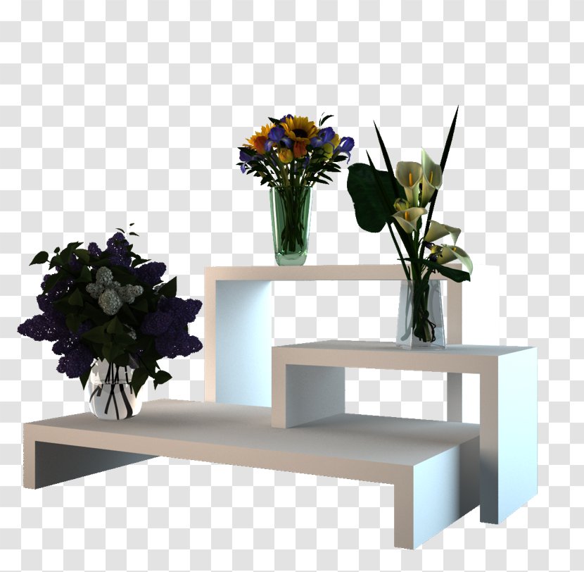 Floral Design Coffee Tables Vase Cut Flowers - Floristry - Stage Build Transparent PNG