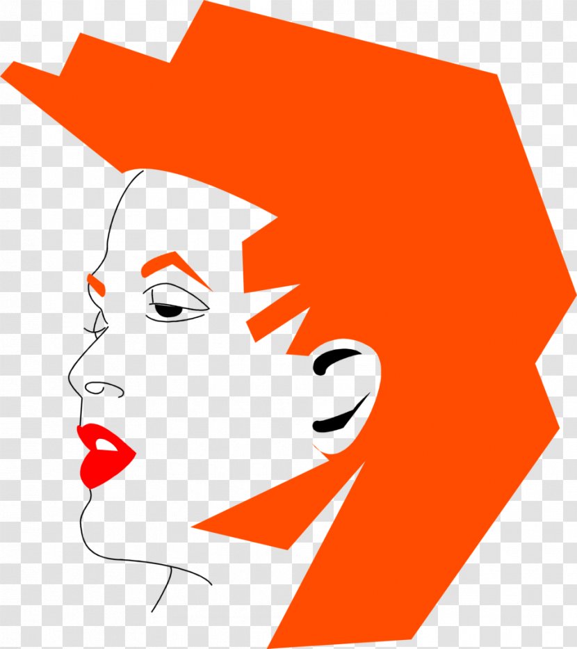 Graphic Design Clip Art - Head - Orange Illustration Transparent PNG
