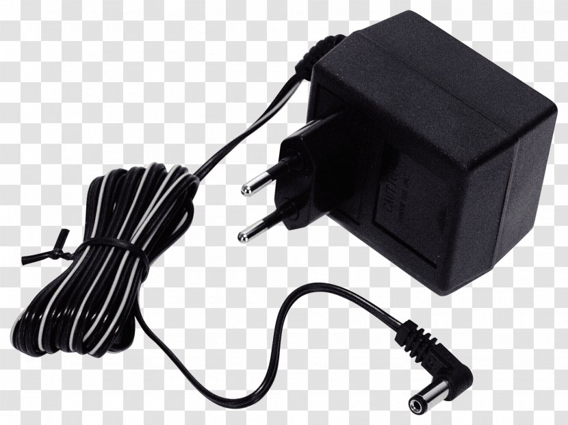 Battery Charger AC Adapter Nine-volt Power Converters - Computer Component Transparent PNG