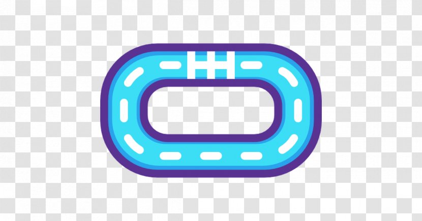 Racing Video Game - Electric Blue - Hardware Transparent PNG