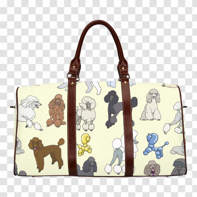 Tote Bag Poodle Baggage Handbag - Travel - Giant Puppies Transparent PNG