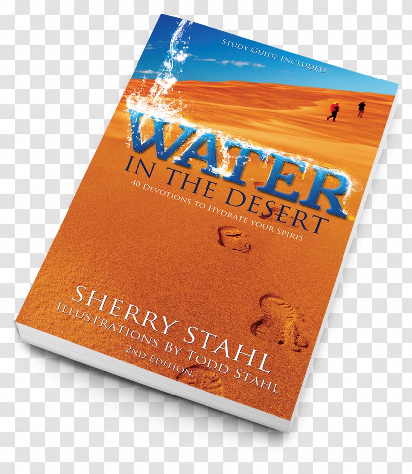 Book Trade Paperback Water In The Desert: 40 Devotions To Hydrate Your Spirit Transparent PNG
