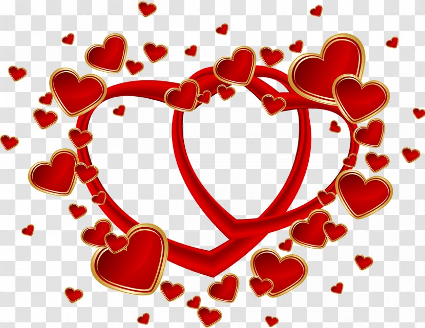 Valentine's Day Heart Clip Art - Valentine S - Love Text Transparent PNG