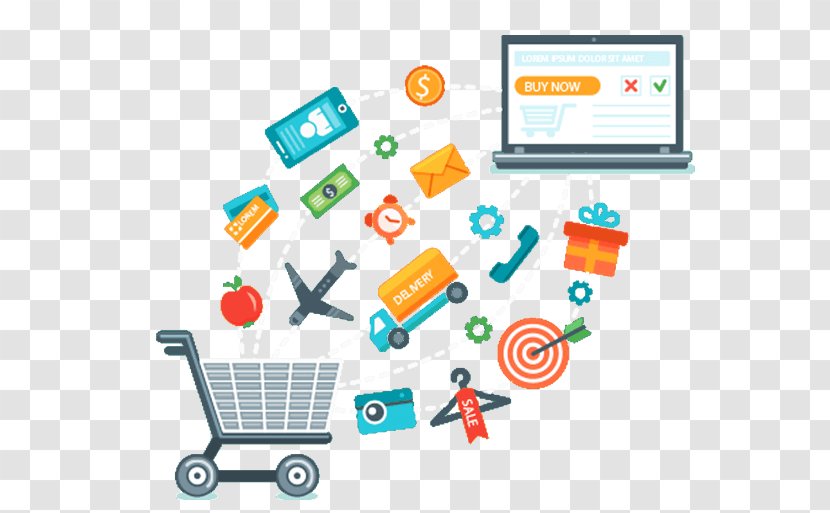 Web Development Online Shopping Prezi E-commerce Template - Advertising - Computer Transparent PNG