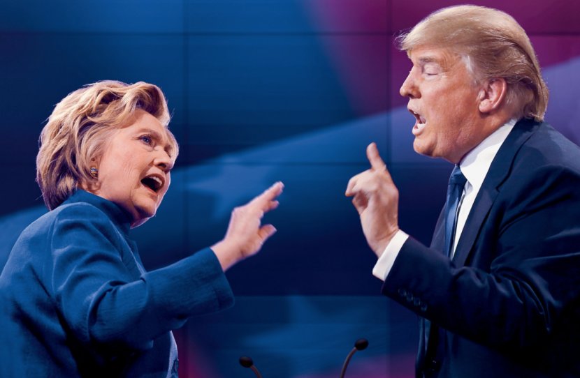 Donald Trump United States Presidential Debates Hillary Clinton US Election 2016 - Bill Transparent PNG