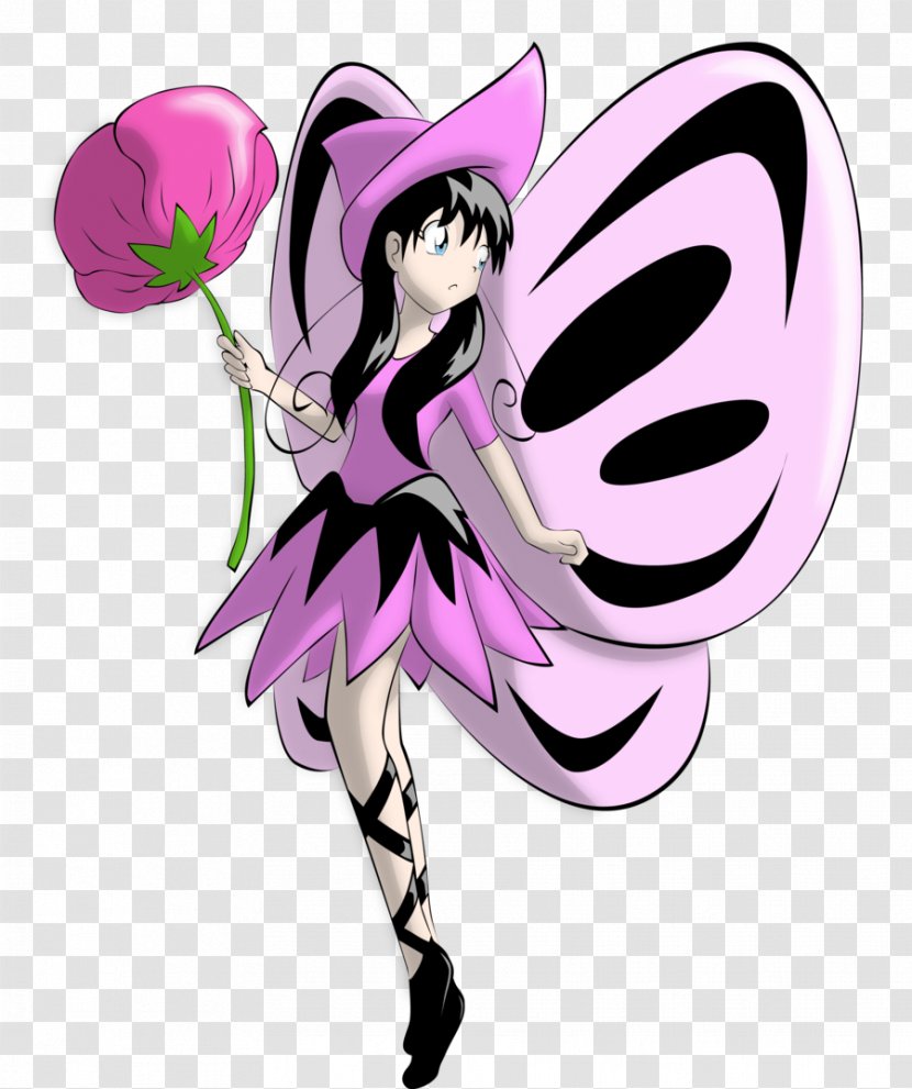 Fairy Insect Clip Art - Flower Transparent PNG