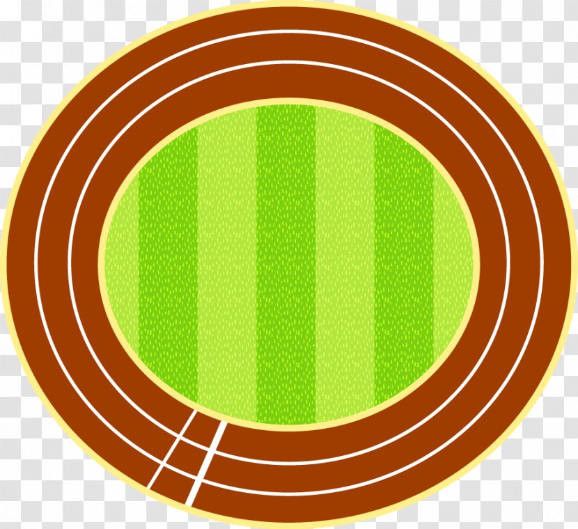 Circle - Area - Track And Field Vector Transparent PNG