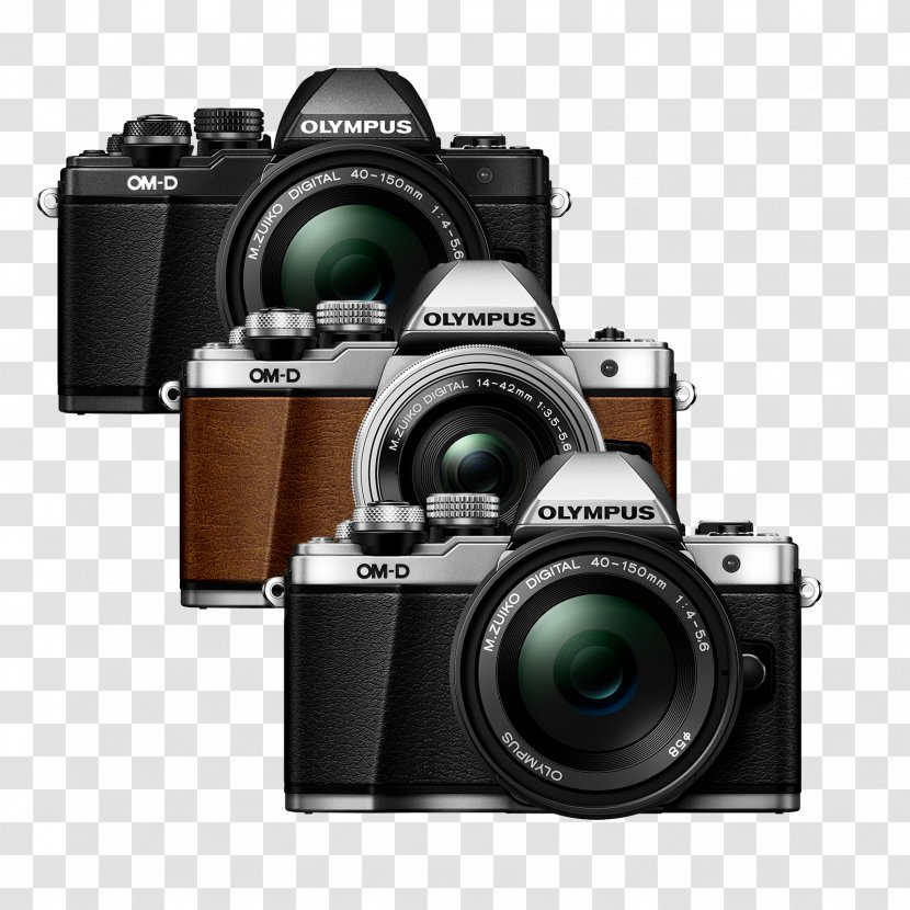 Digital SLR Olympus OM-D E-M10 Mark II Camera Lens - Cameras Optics - Pen E-pl9 Transparent PNG