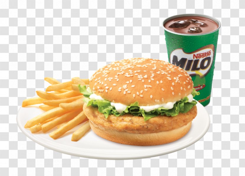 French Fries Hamburger Cheeseburger Kids' Meal Marrybrown - Junk Food - Menu Transparent PNG