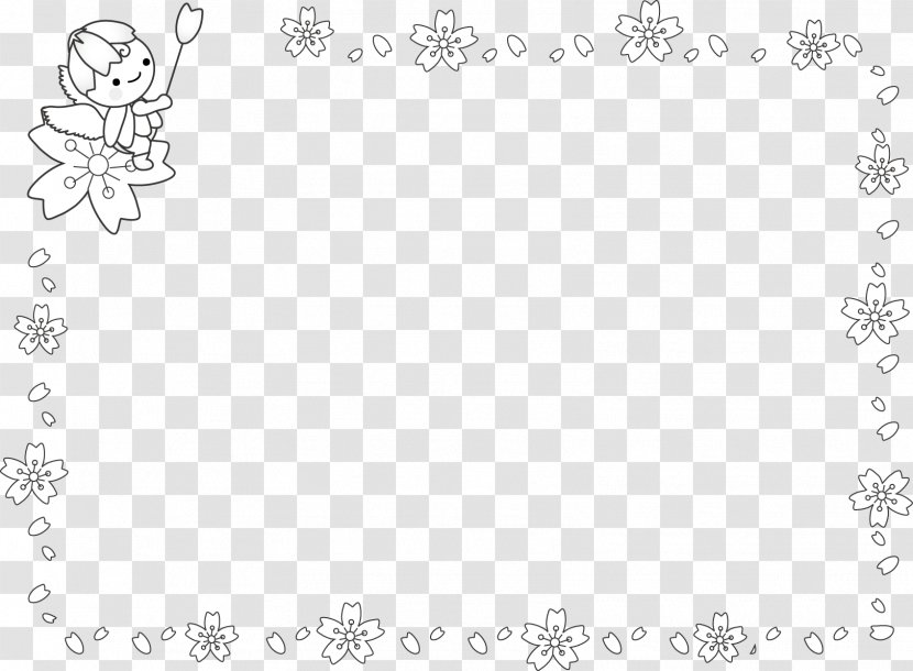 Line Art Black And White - Area - 1st Love Transparent PNG