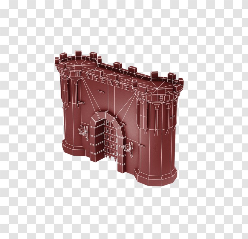 Transformer Product Design Angle - Low Poly Building Transparent PNG