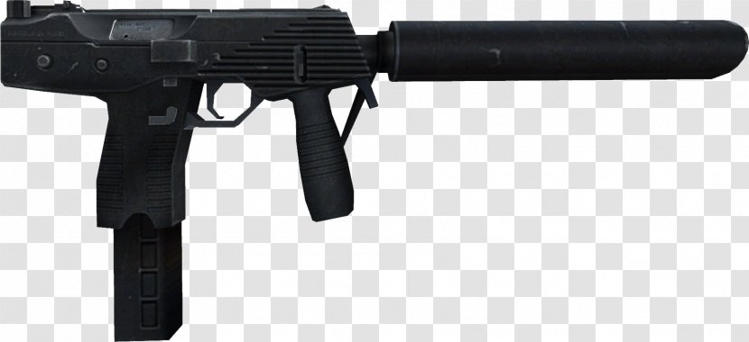 MAC-10 Steyr TMP MAC-11 Pistol Submachine Gun - Watercolor - Machine Transparent PNG