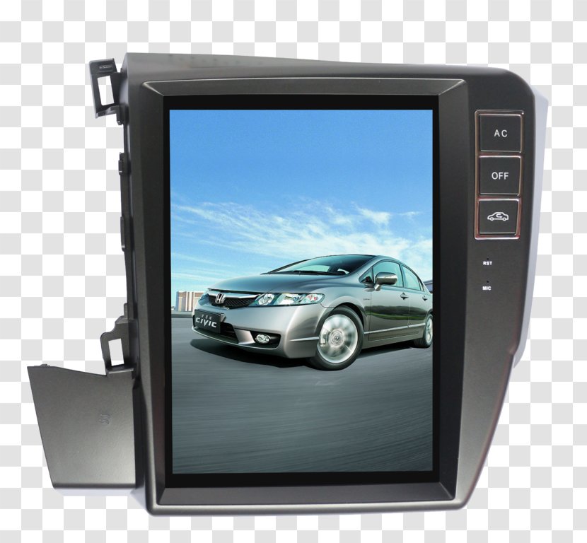 2012 Honda Civic Car GPS Navigation Systems 2006 - Screen - Gps Model Transparent PNG