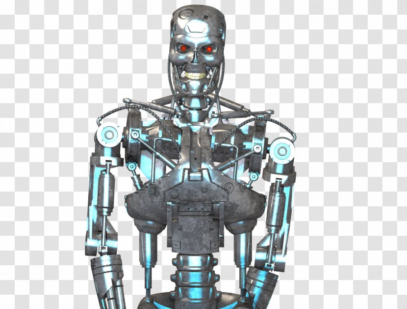 The Terminator Robot Figurine Machine - 3 Rise Of Machines Transparent PNG