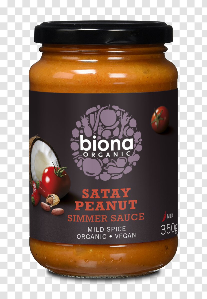 Organic Food Coconut Milk Satay Sauce - Curry - Peanut Transparent PNG