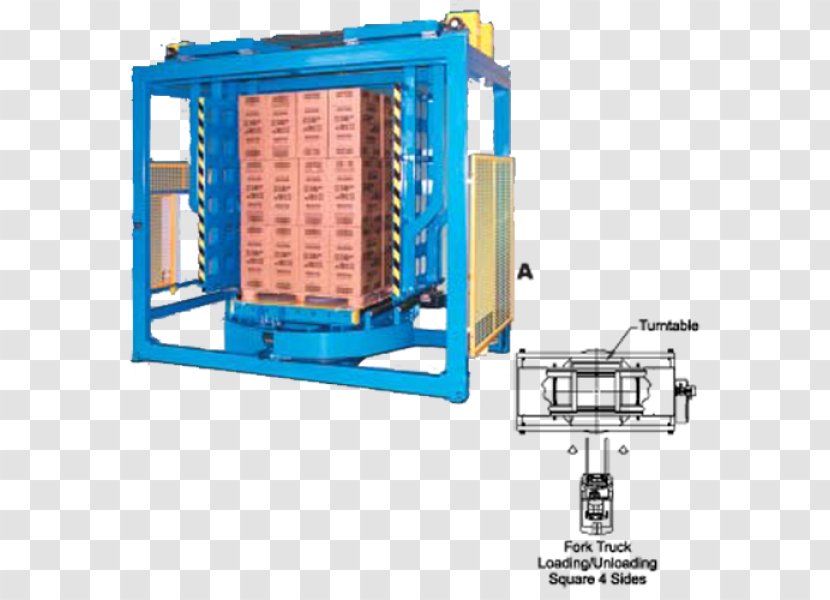 Engineering Machine Product - Palletizer Transparent PNG