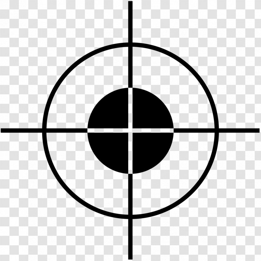 Reticle Printing - Point - Surveillance Clipart Transparent PNG