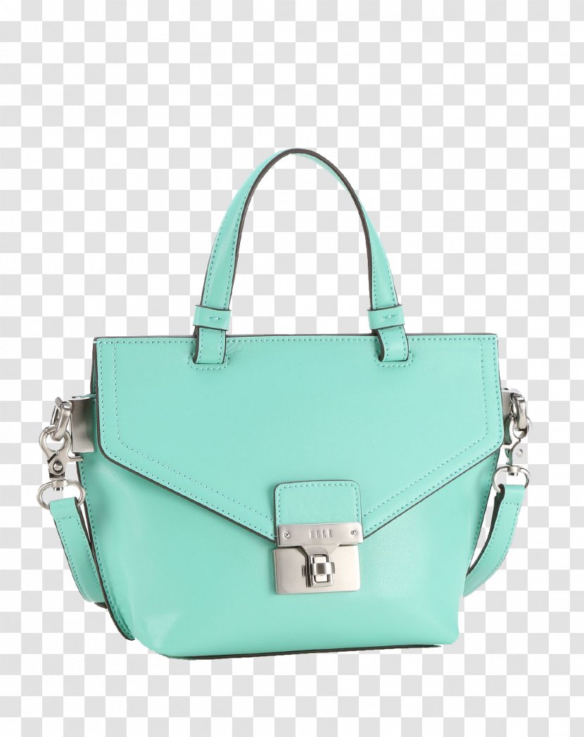Handbag Button Green - Brand - Elle Light Bag Transparent PNG