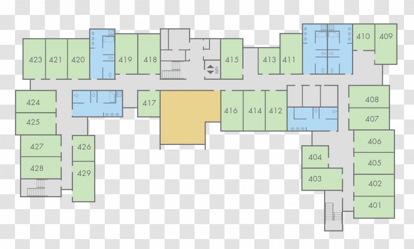 Dormitory Floor Plan Bellhop Building Apartment Transparent PNG