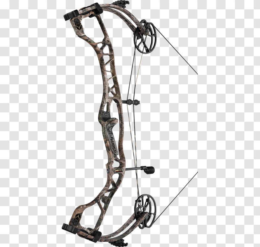 Compound Bows Bow And Arrow Bowhunting Hoyt Archery - Tree - Hunting Transparent PNG