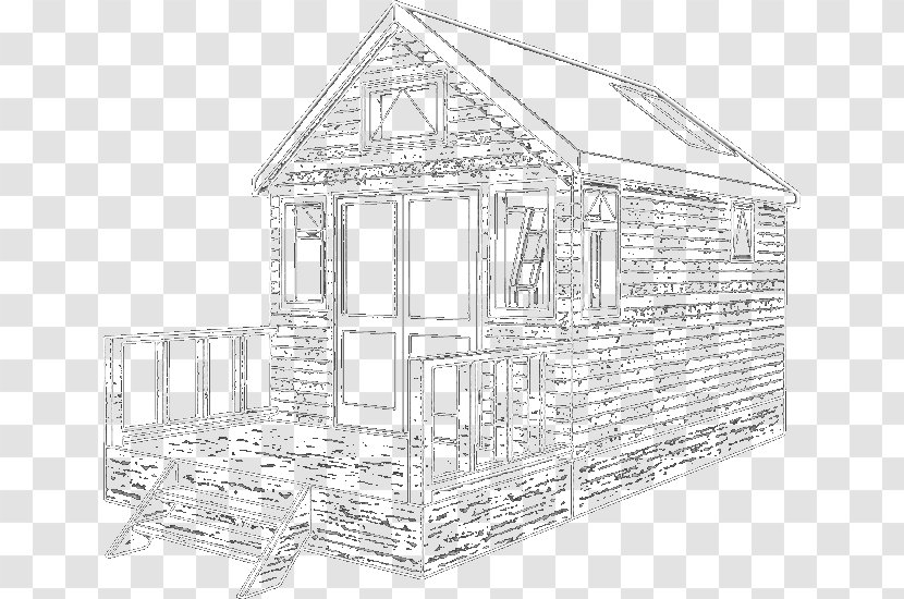 Architecture Line Art Sketch - Facade Transparent PNG