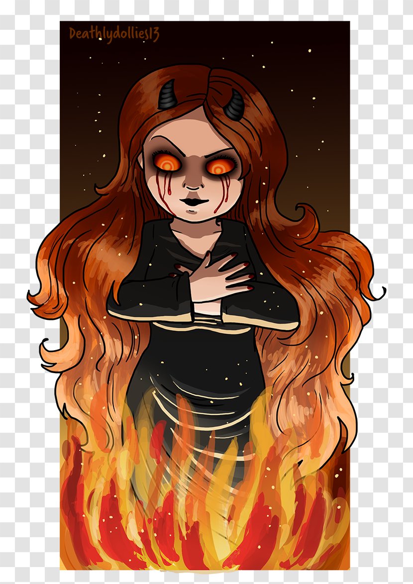 Living Dead Dolls DeviantArt Inferno Artist - Death - Barbies Poster Transparent PNG