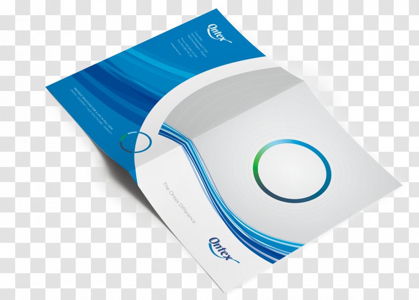 Brochure Brand Promotion - Material - Blue Transparent PNG