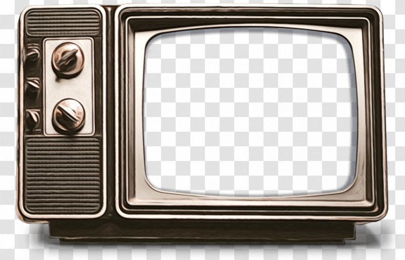 Tv Cartoon - Media - Television Set Transparent PNG