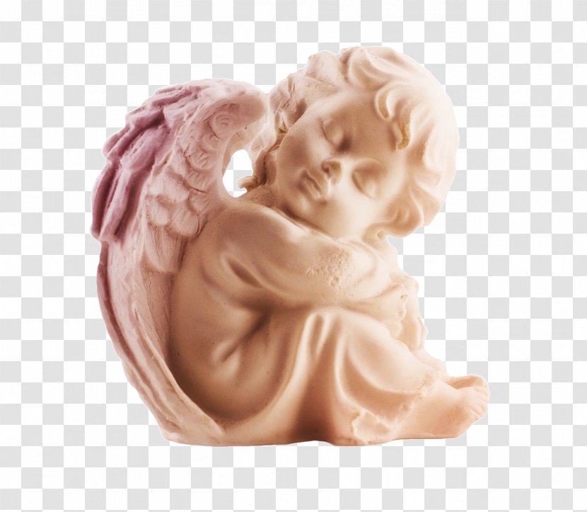 Guardian Angel Cherub God Heaven - Statue Transparent PNG