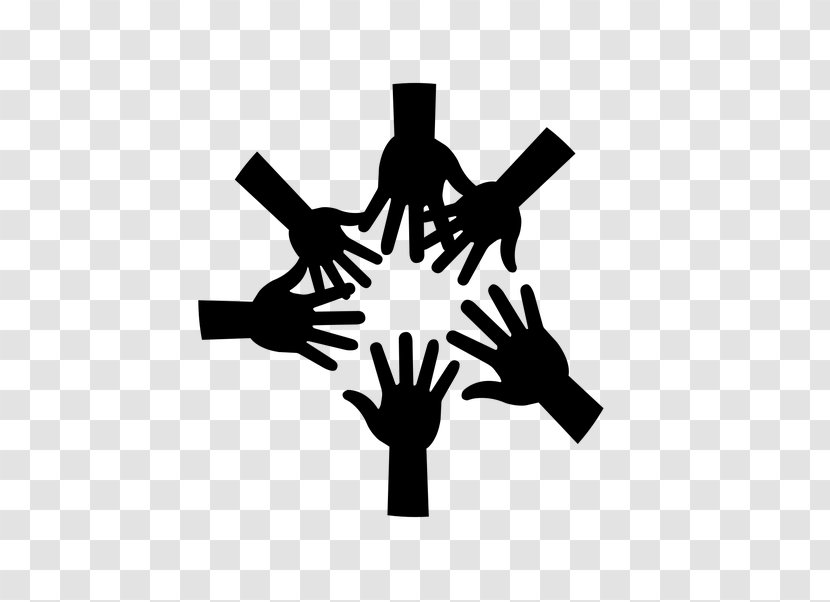 Team Building Teamwork Organization Social Group Community - Black And White - Distribution Centre Transparent PNG