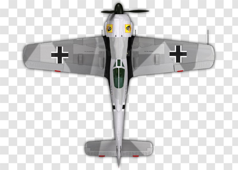 Focke-Wulf Fw 190 Aircraft Monoplane Propeller Flap Transparent PNG