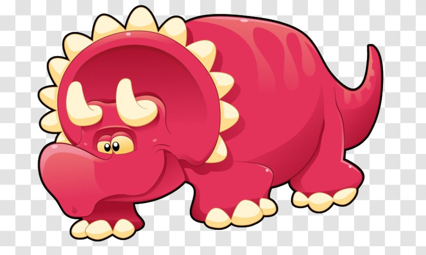 Triceratops Tyrannosaurus Stegosaurus Dinosaur - Heart Transparent PNG