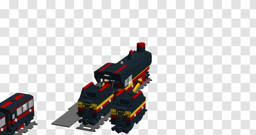 Lego Trains Passenger Car Express Train - Rail Link Transparent PNG