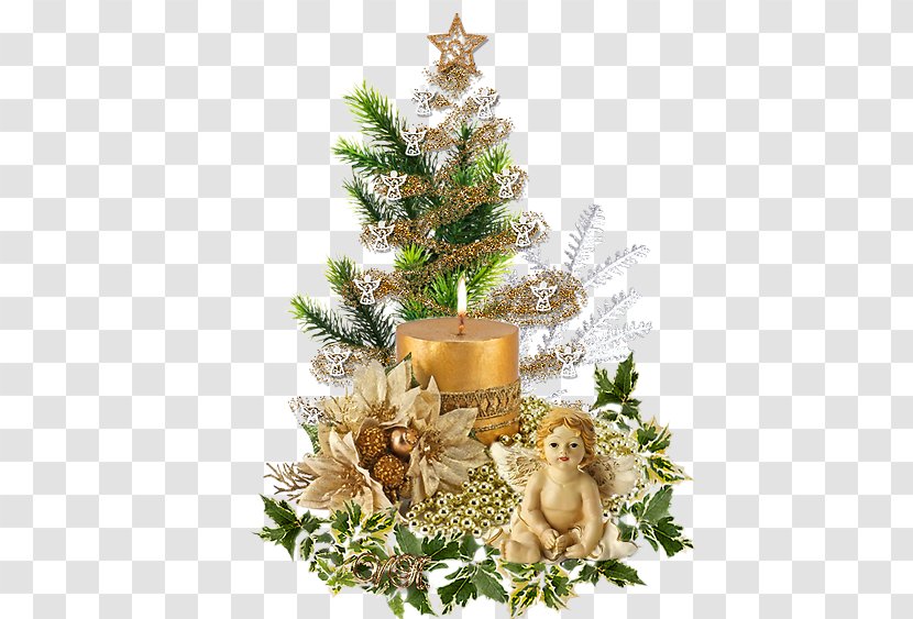 Christmas Tree Ornament Decoration Candle Transparent PNG