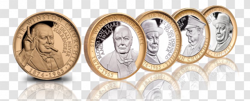 Crown Jewels Of The United Kingdom Coin Gibraltar Sculpture Death - Oscar Nemon - Mint Leaf London Transparent PNG