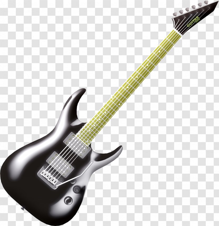 Electric Guitar Bass - Frame - Pretty Creative Transparent PNG